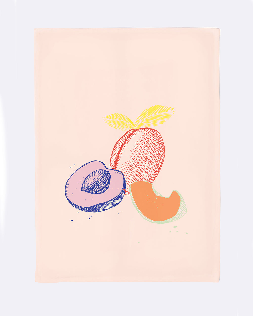 Torchon de cuisine bio abricot