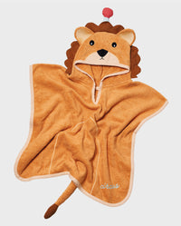 Organic Towel Poncho - Lion