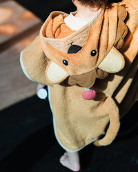 Organic Towel Poncho - Lion
