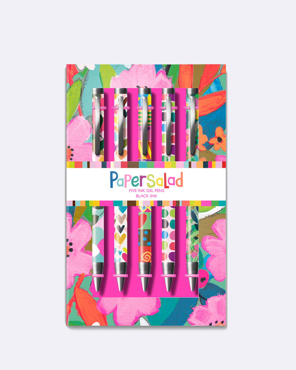 Lot de 5 stylos gel