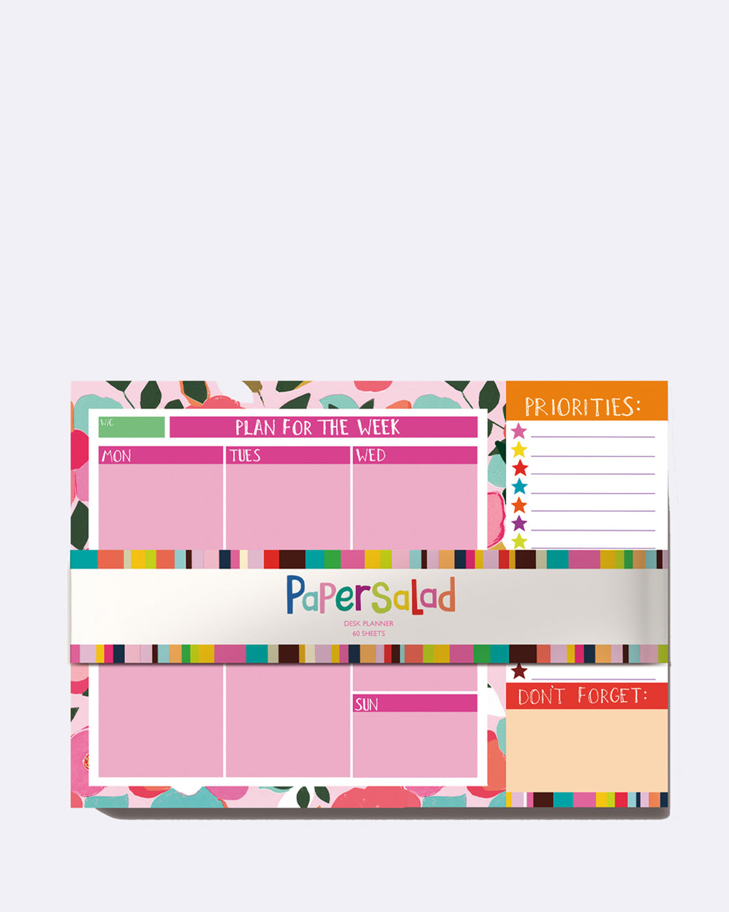 Planificateur de table A4, 60 feuilles