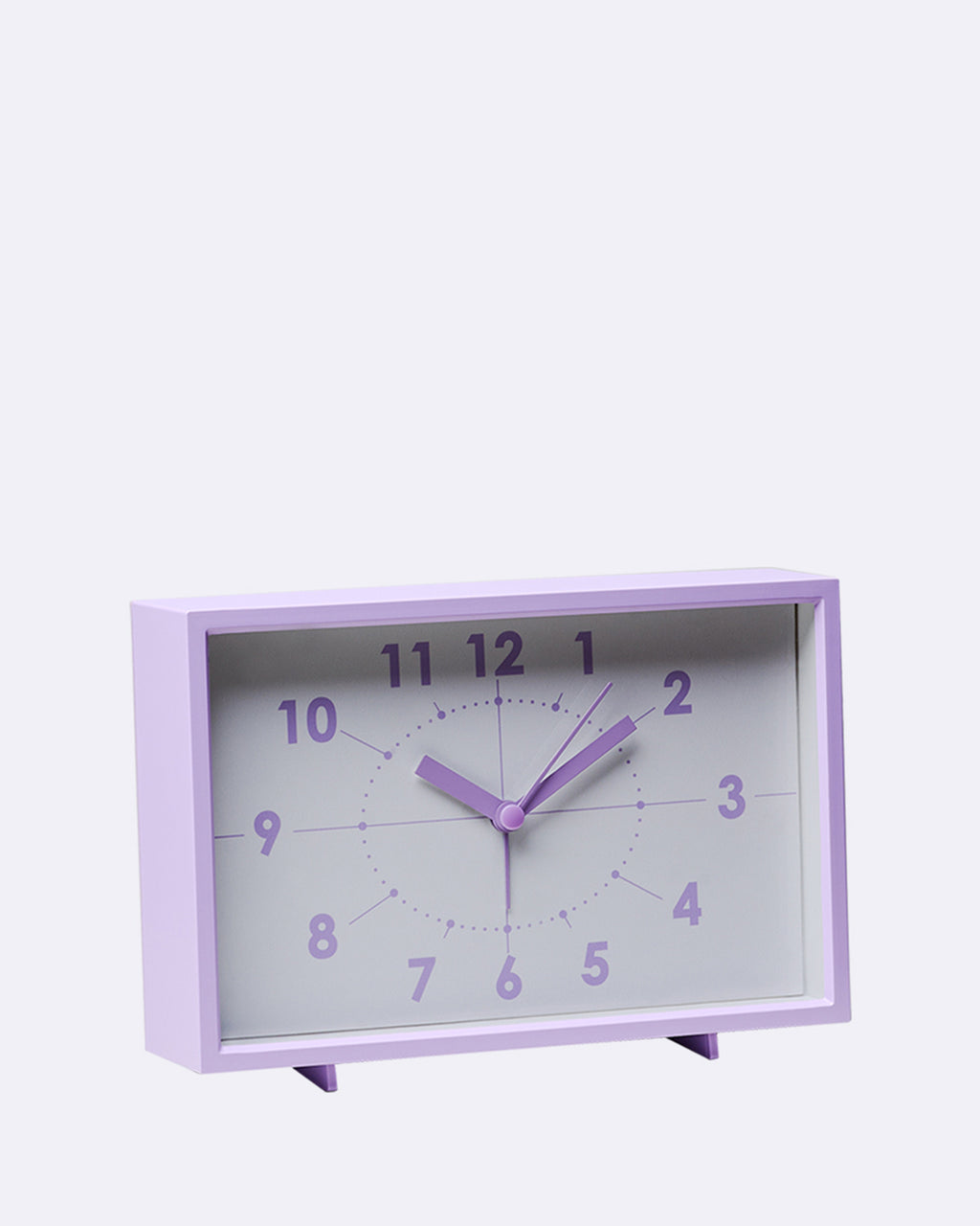 vintage clock lilac