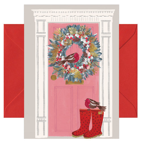 Christmas door wreath