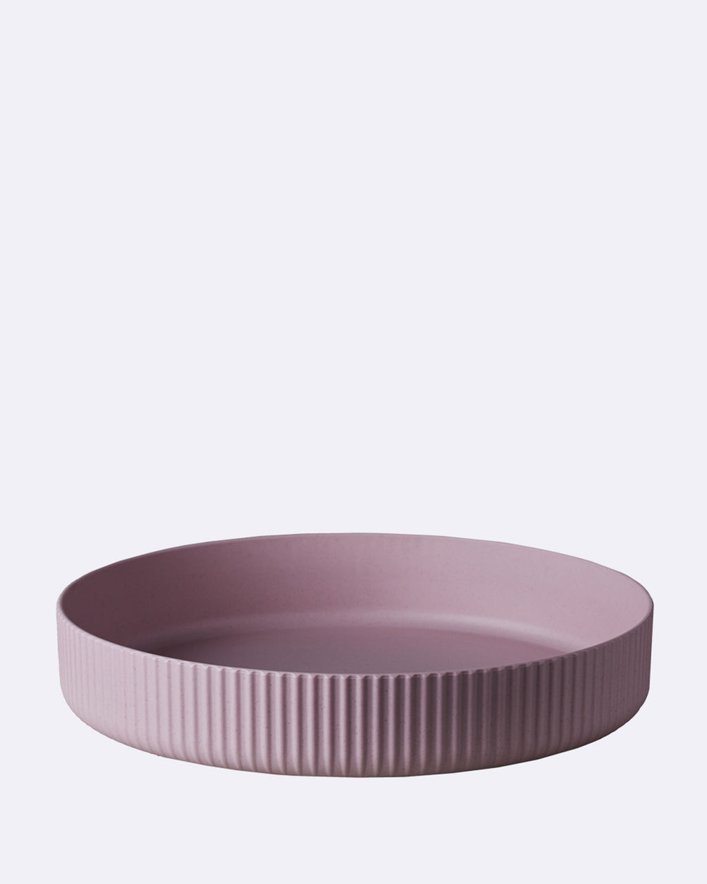 Assiette de service de luxe rose poudré