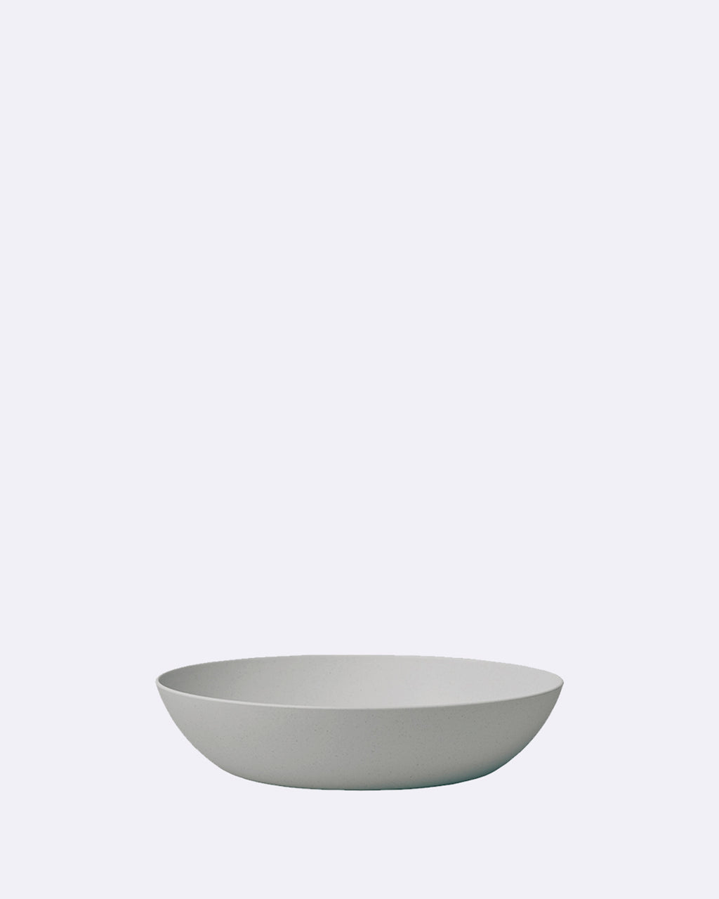 Assiette creuse grise