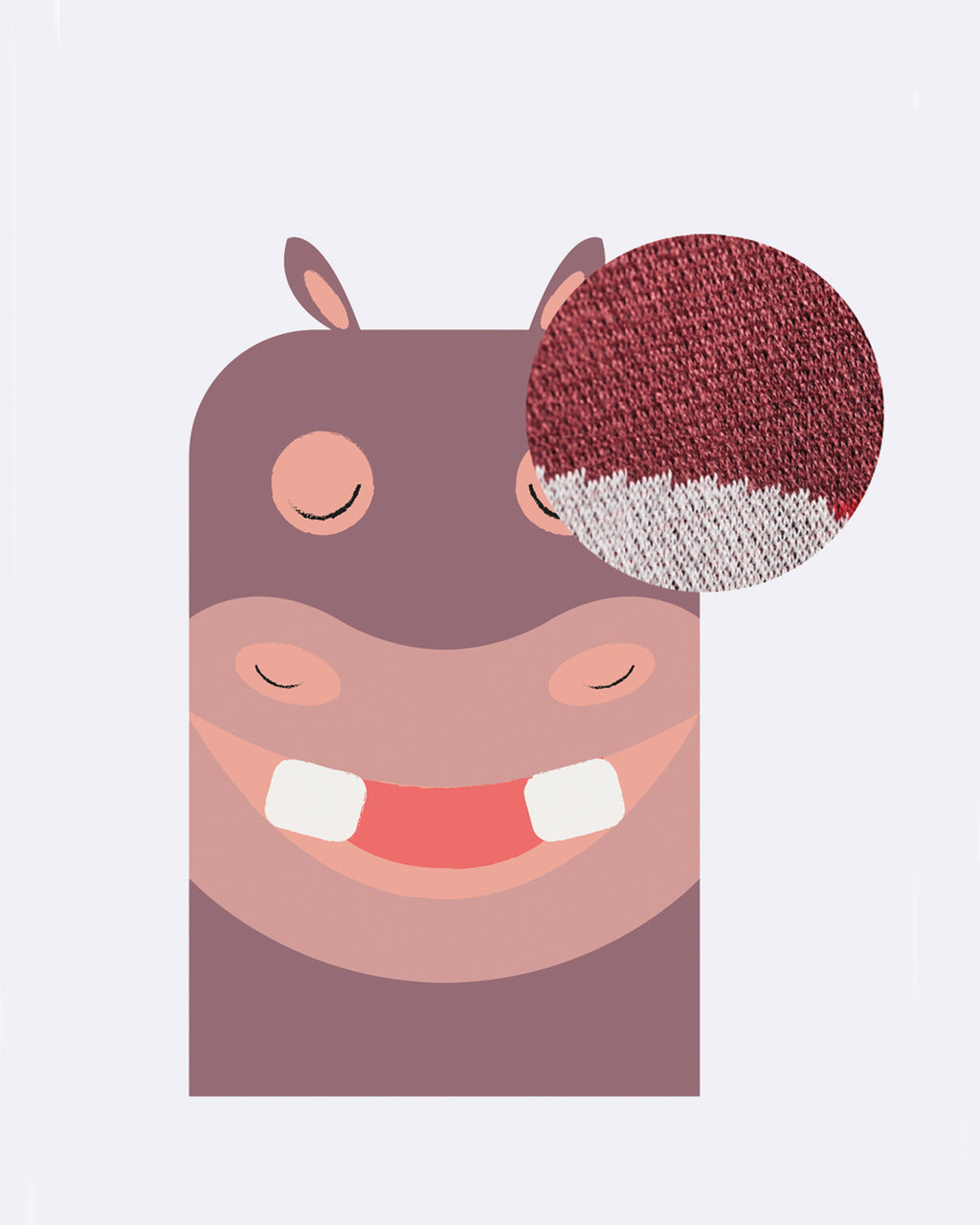 Couverture pour enfants Hippo