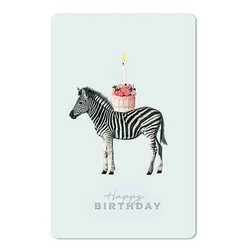 Geburtstagskarte - mini Postkarten - 8,5 x 13,5 cm - Geburtstag - Alles liebe zum Geburtstag
