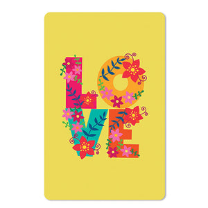 Mini Postkarten - 8,5 x 13,5 cm - Liebe - love