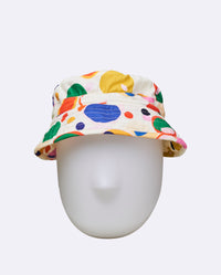 Organic bucket hat bubbles