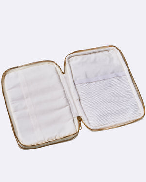 Organic travel organizer flowers