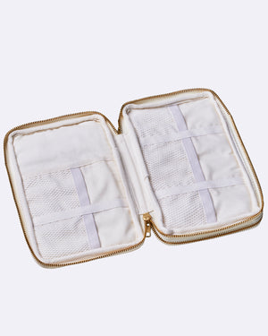 Organic travel organizer flowers