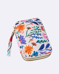 Organic travel organizer flowers