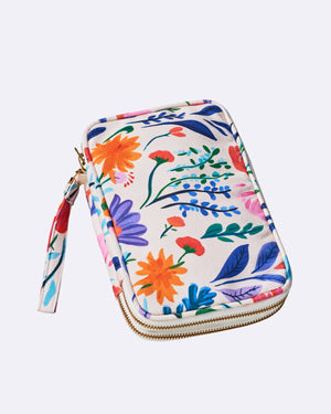 Organic travel organizer flowers