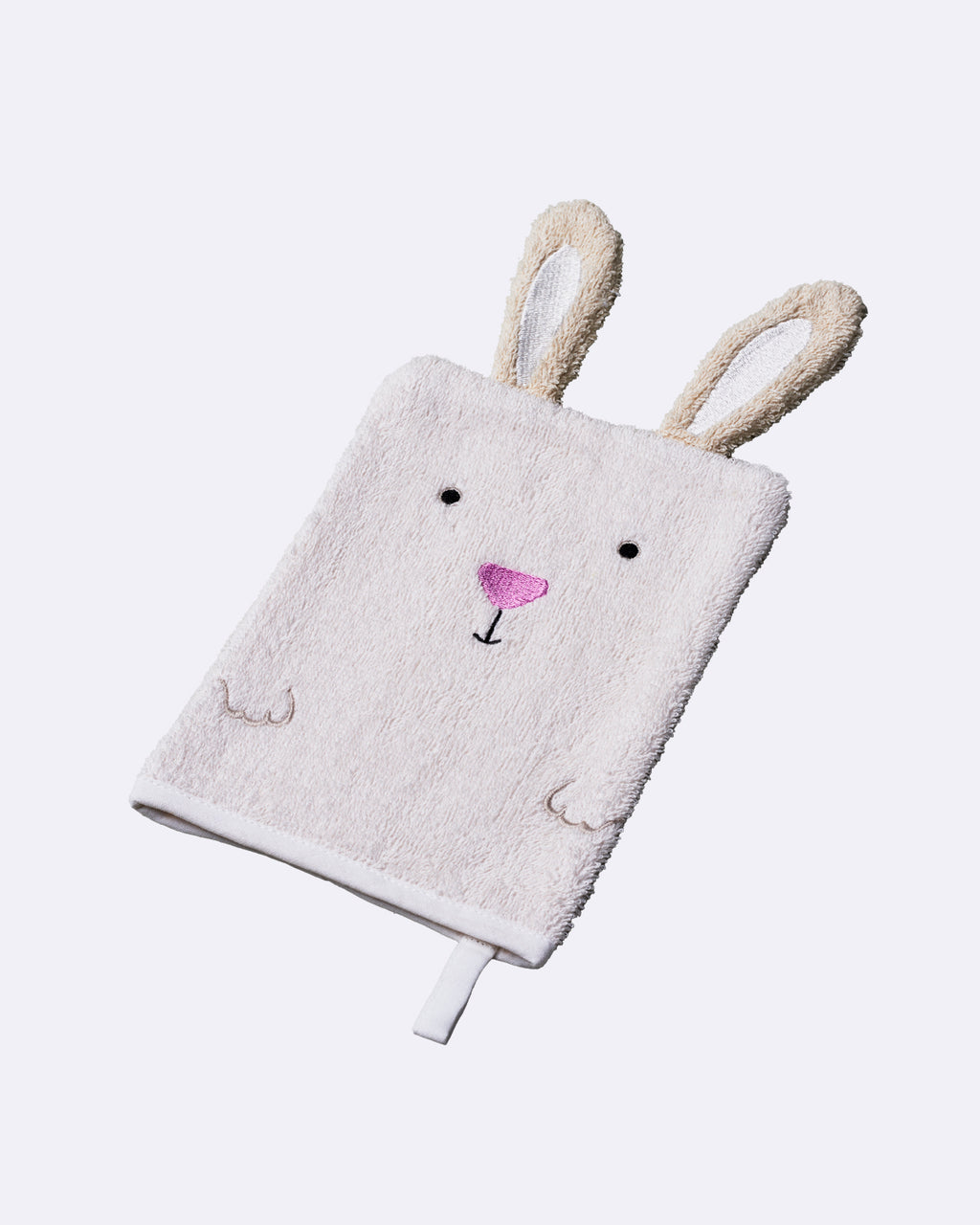Organic wash cloth rabbit