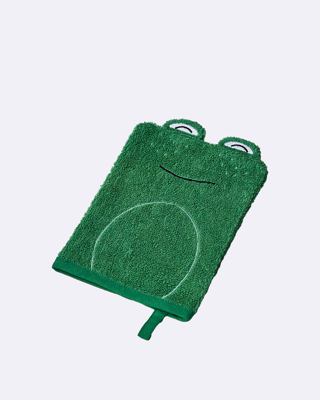 Organic wash cloth frog