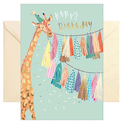 Doppelkarte Happy Birthday