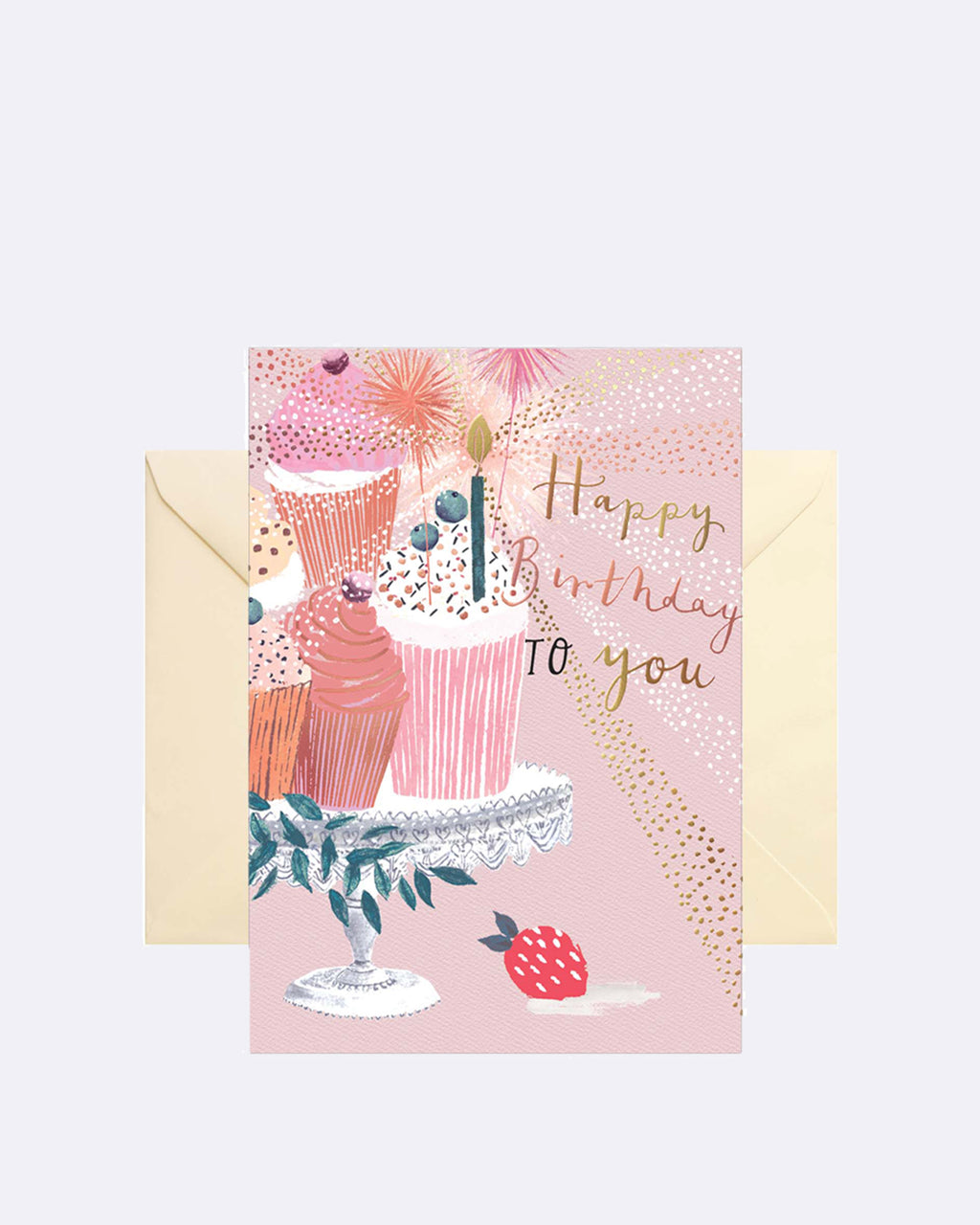 Doppelkarte Happy Birthday to you