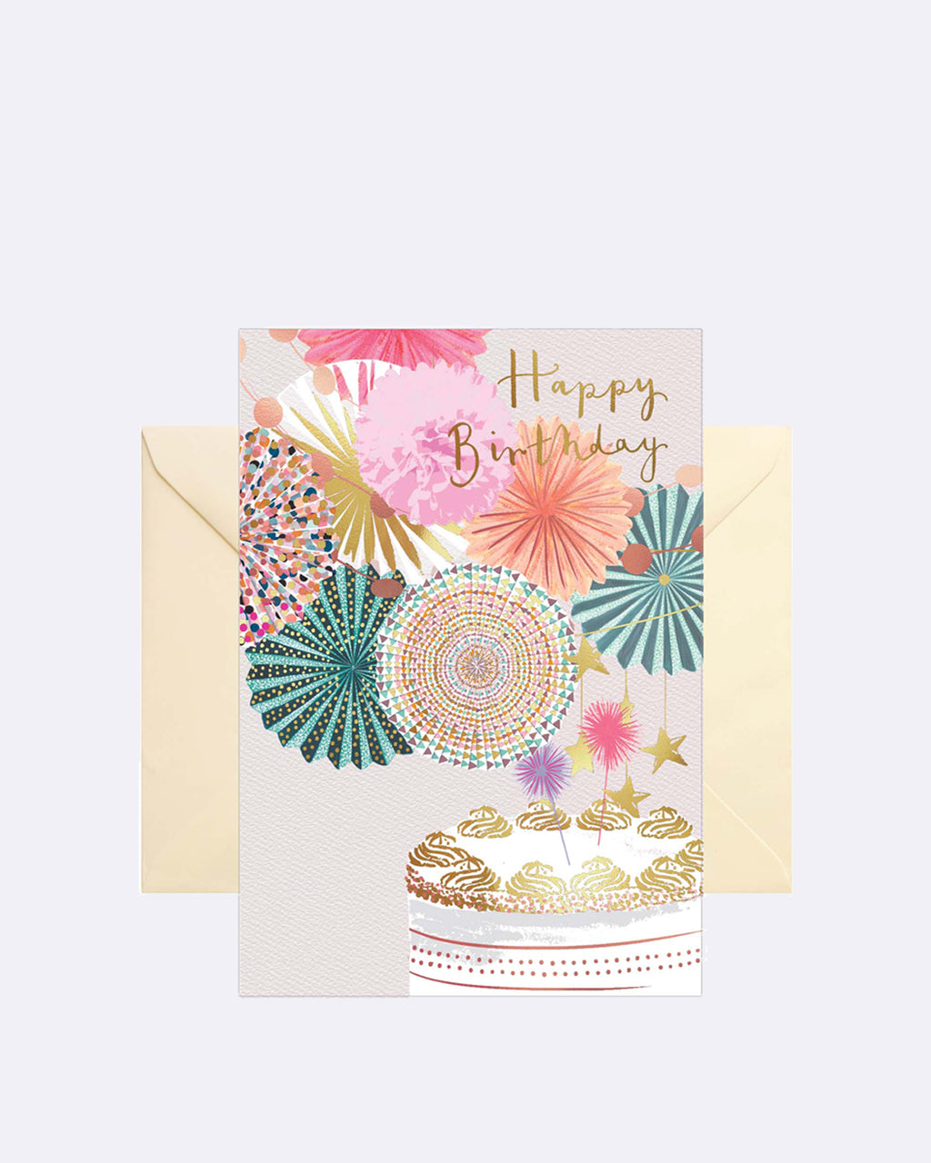 Carte double Joyeux anniversaire