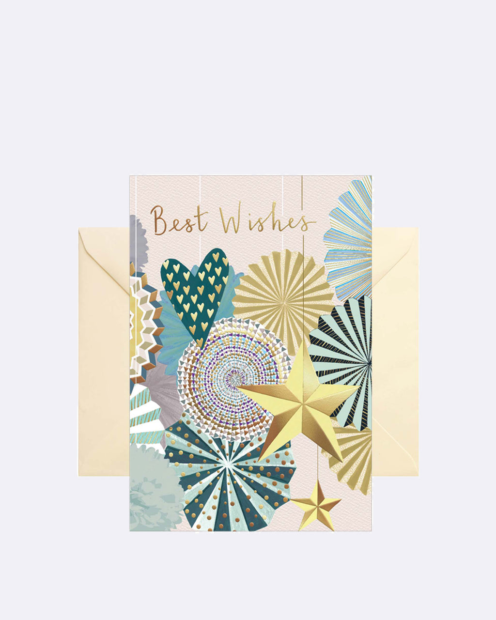 Doppelkarte Best Wishes
