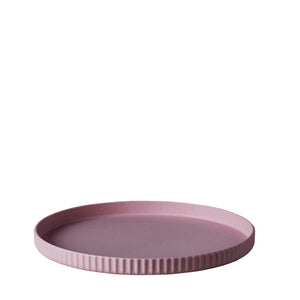 Nachhaltiger kleiner Teller deluxe - 20 x 2 cm - bioloco plant - rosa