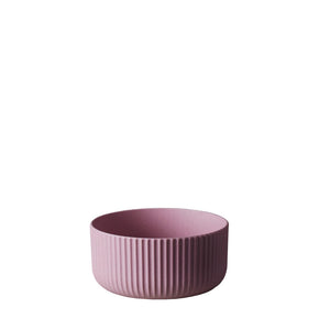 Nachhaltige kleine Kunststoffschüssel - 13,5 x 7 cm - aus PLA - rosa