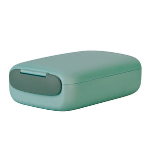 Nachhaltige Lunchbox - Brotdose aus PLA - bioloco plant urban lunchbox rectangle - grün