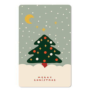 Mini Postkarten - 8,5 x 13,5 cm - Weihnachten - umweltfreundlicher Karton - merry christmas