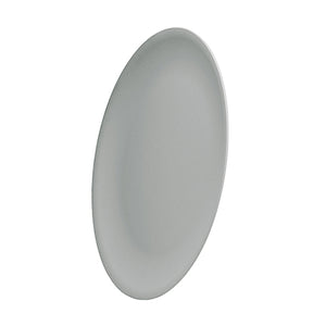 Nachhaltiger Teller - 25 x 2cm - Teller aus PLA - grey