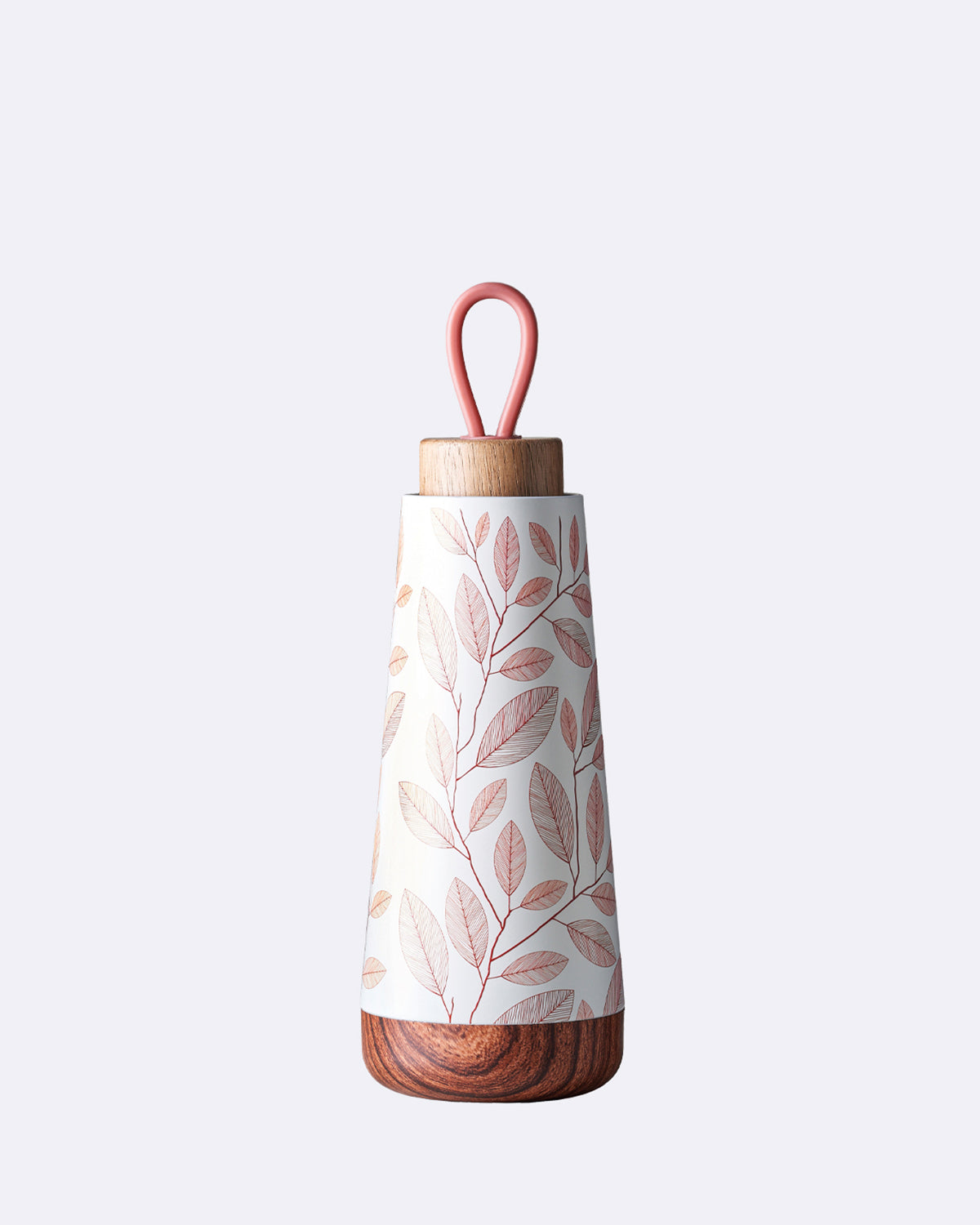 Thermosflasche für Kinder - 350 ml - bioloco loop mini terracotta leaves | chic.mic