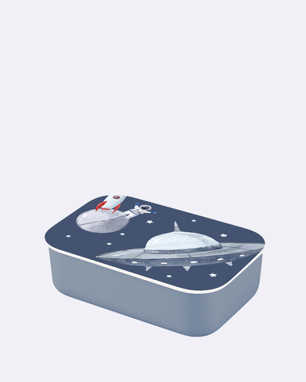 Nachhaltige Lunchbox - Brotdose aus PLA - bioloco plant classic lunchbox - space