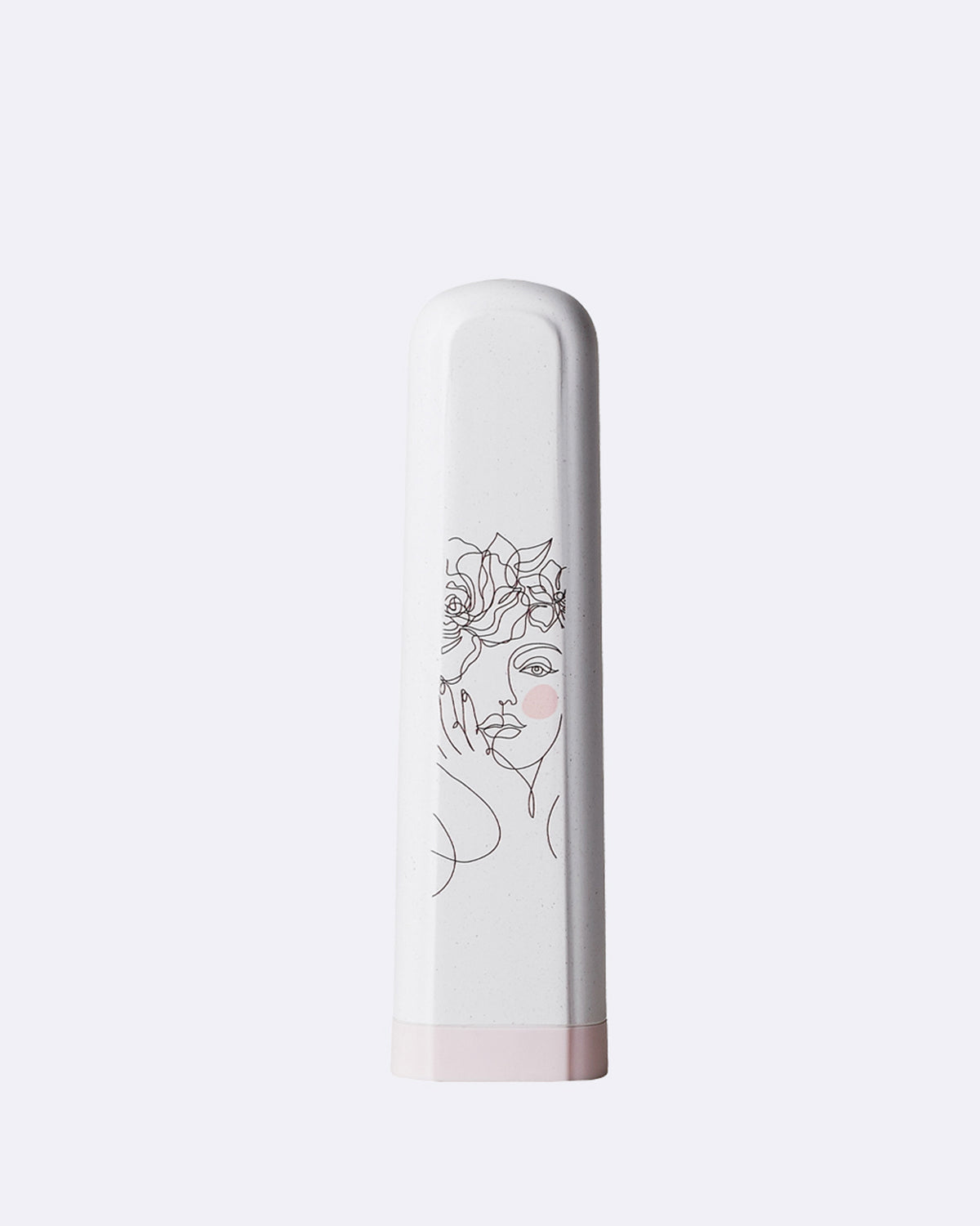 To-Go Besteckset PLA Weiß mit Line Art Woman Motiv 16cm – chic.mic GmbH