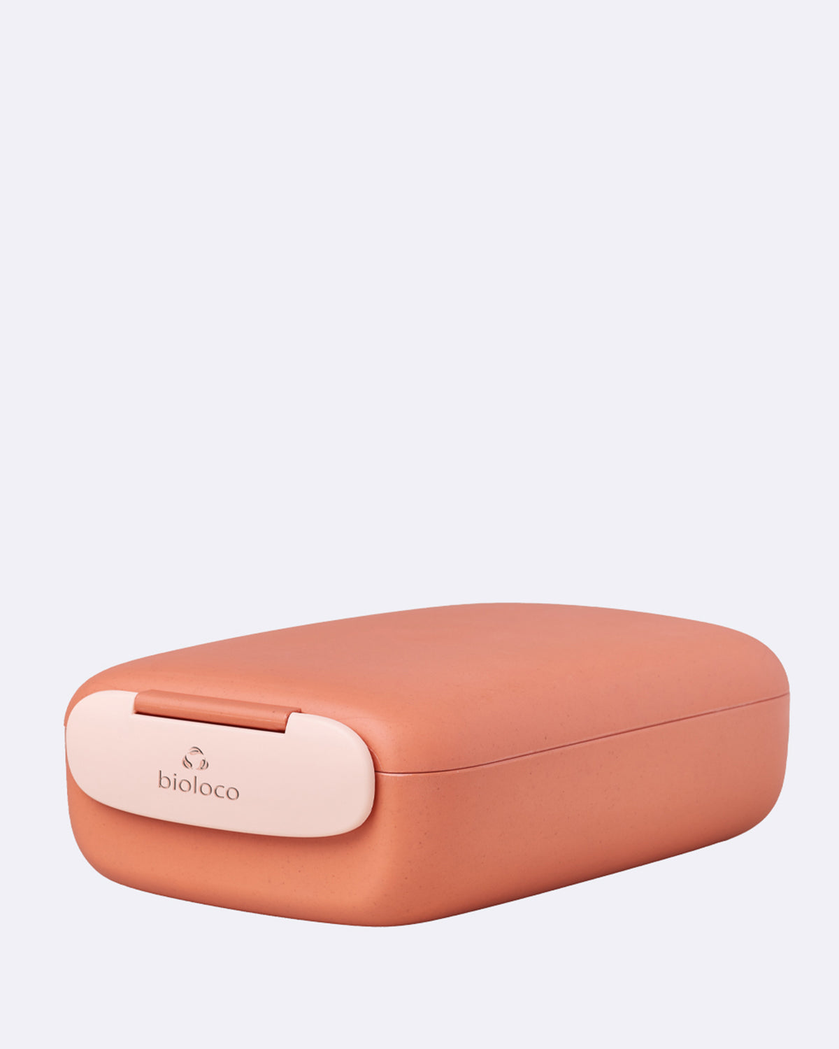 Nachhaltige Lunchbox - Brotdose aus PLA - bioloco plant urban lunchbox rectangle terracotta