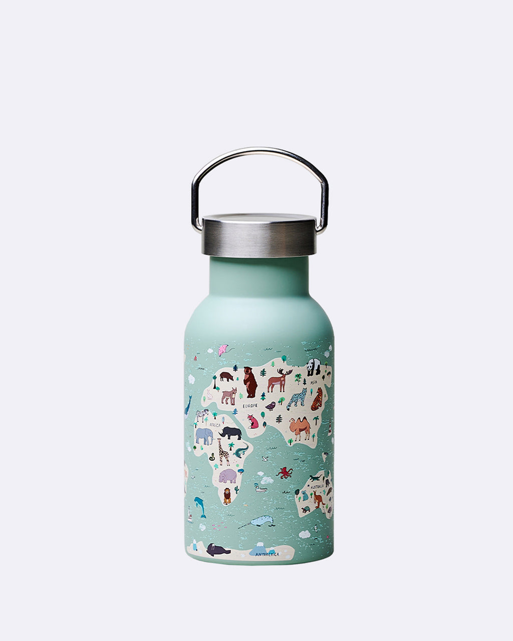 bioloco sky kids Thermoflasche animal map
