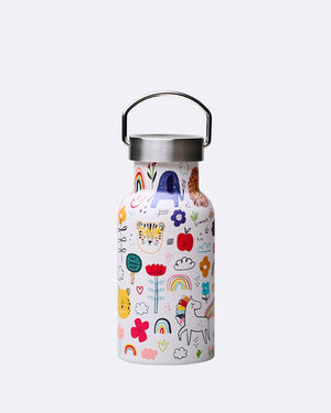 bioloco sky kids Thermoflasche doodles