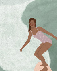 Cotton Beach Towel surfing