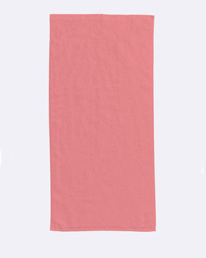 Cotton Beach Towel tropical flowers