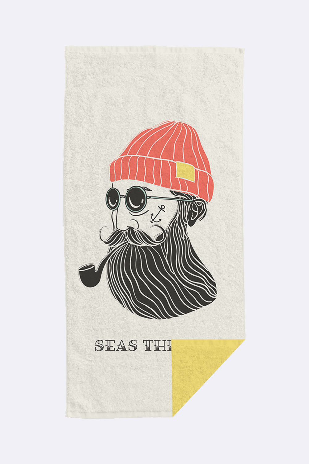 Cotton Beach Towel seas the day