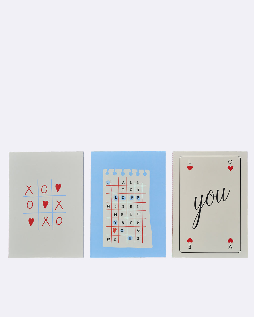 3er Bücherset L - heart  series