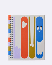 A4 Spiral Notizbuch - LOVE