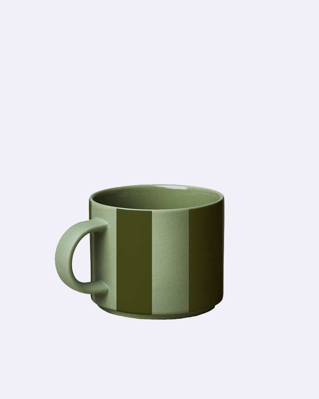 GOOD MOOD Porzellantasse -  eucalyptus striped