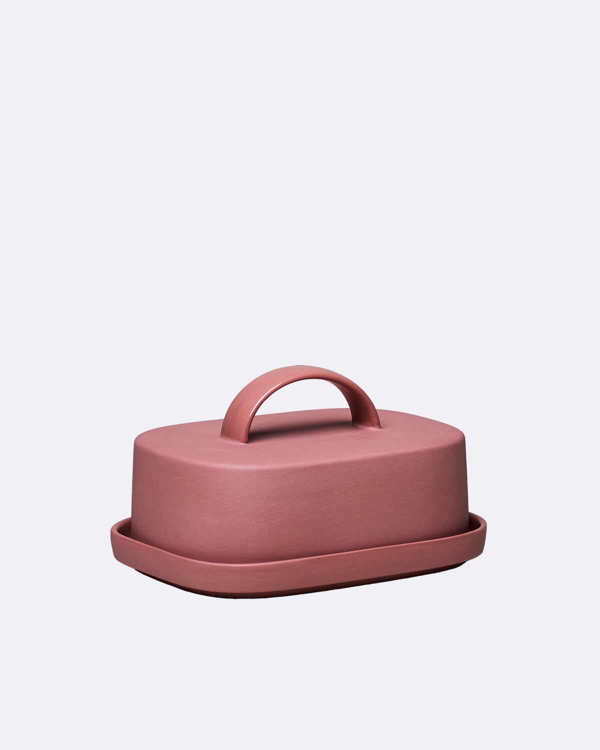 Porzellan Butterdose berry mit abgerundetem Griff von chic.mic – chic.mic GmbH