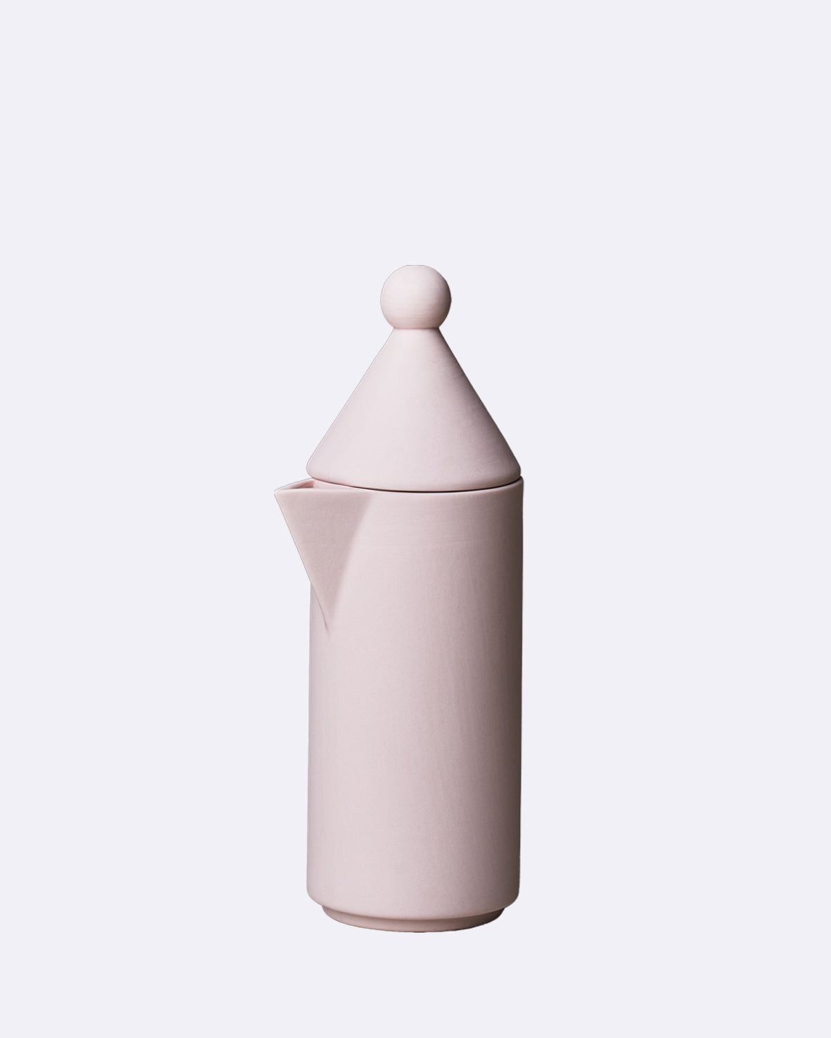 Porzellan Öl & Essig Spender 250 ml, rosa, geometrisch, GOOD MOOD – chic.mic GmbH