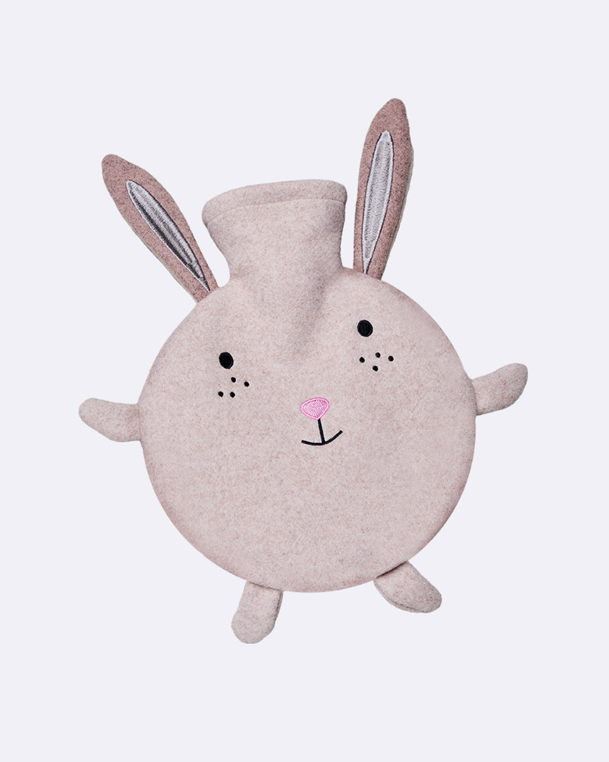 Bezaubernde Wärmflasche für kuschelige Momente - hot water bottle - rabbit - 650 ml - Hitzekissen als Hase