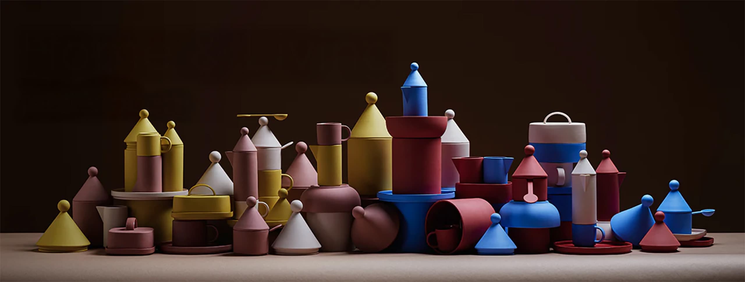 GOOD MOOD Porzellan – farbenfrohe, durchgefärbte Tassen, Teller, Butterdosen, Kindertassen, Zuckerdosen, Aufbewahrungsbehälter und Schüsseln aus Porzellan in verschiedenen Farben, dünnwandig und hochwertig.