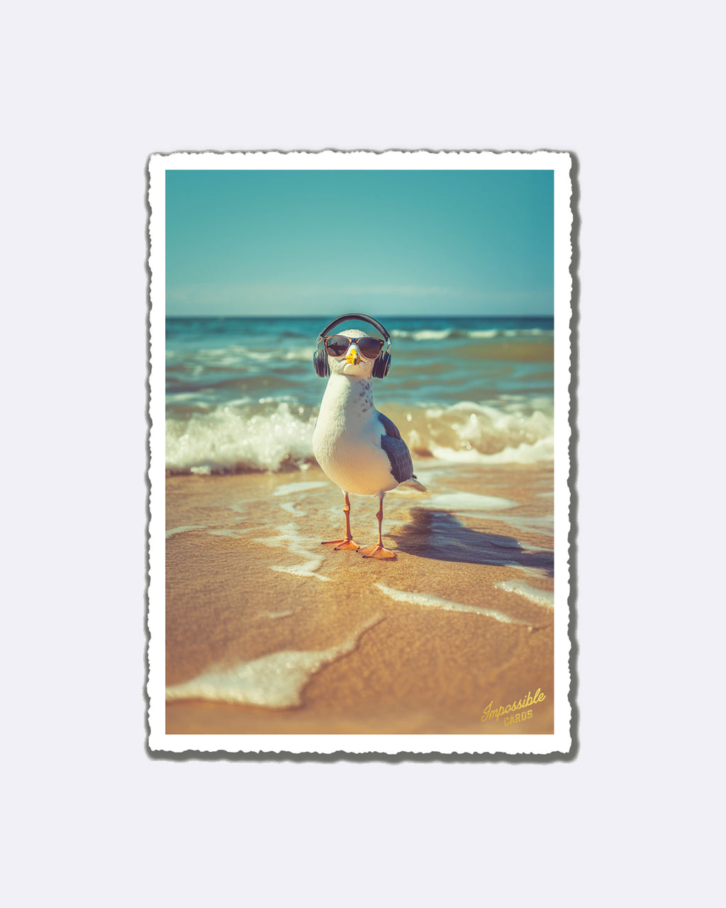 Impossible Card Postkarte - seagull