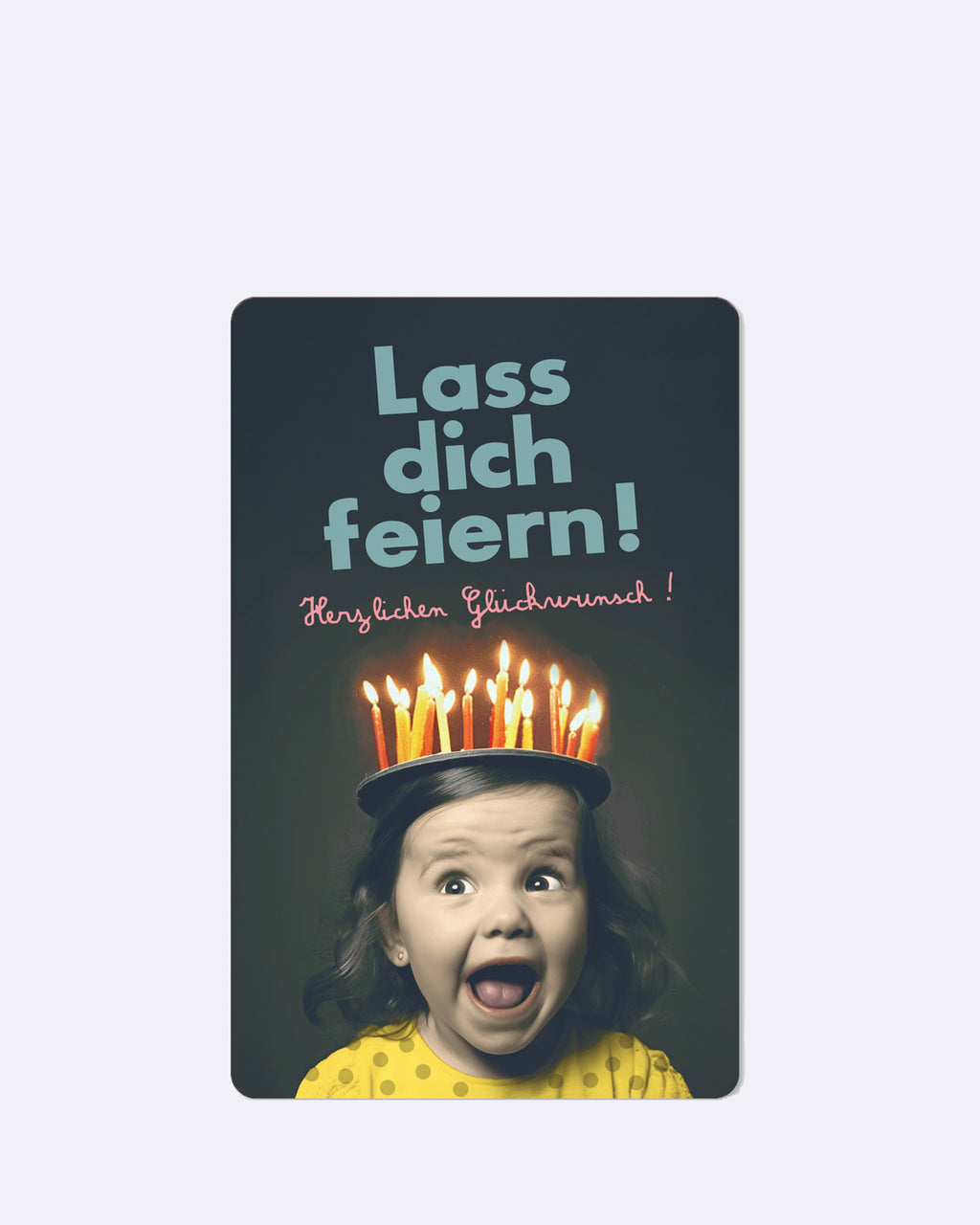 Mini Postkarten - Lass dich feiern