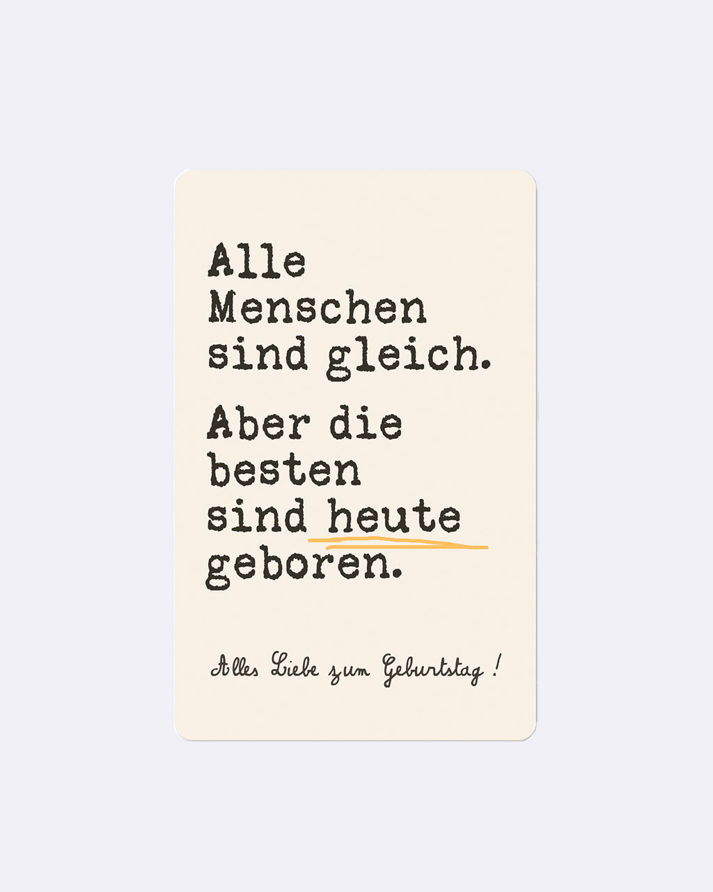 Mini Postcards - Favorite Person