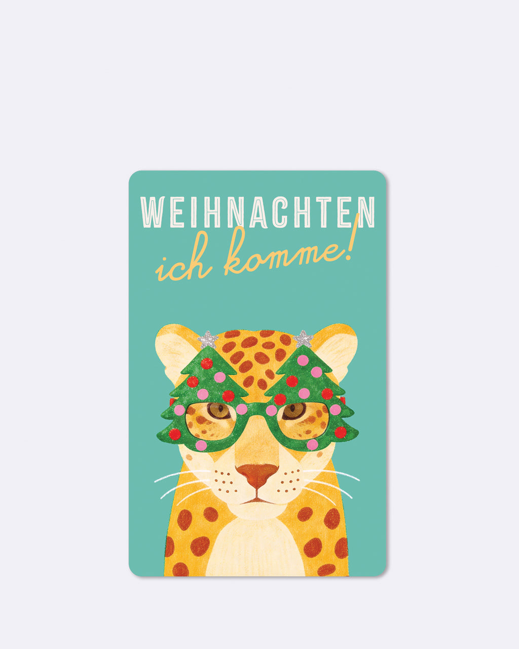 Mini Postkarten - Weihnachten ich komme!
