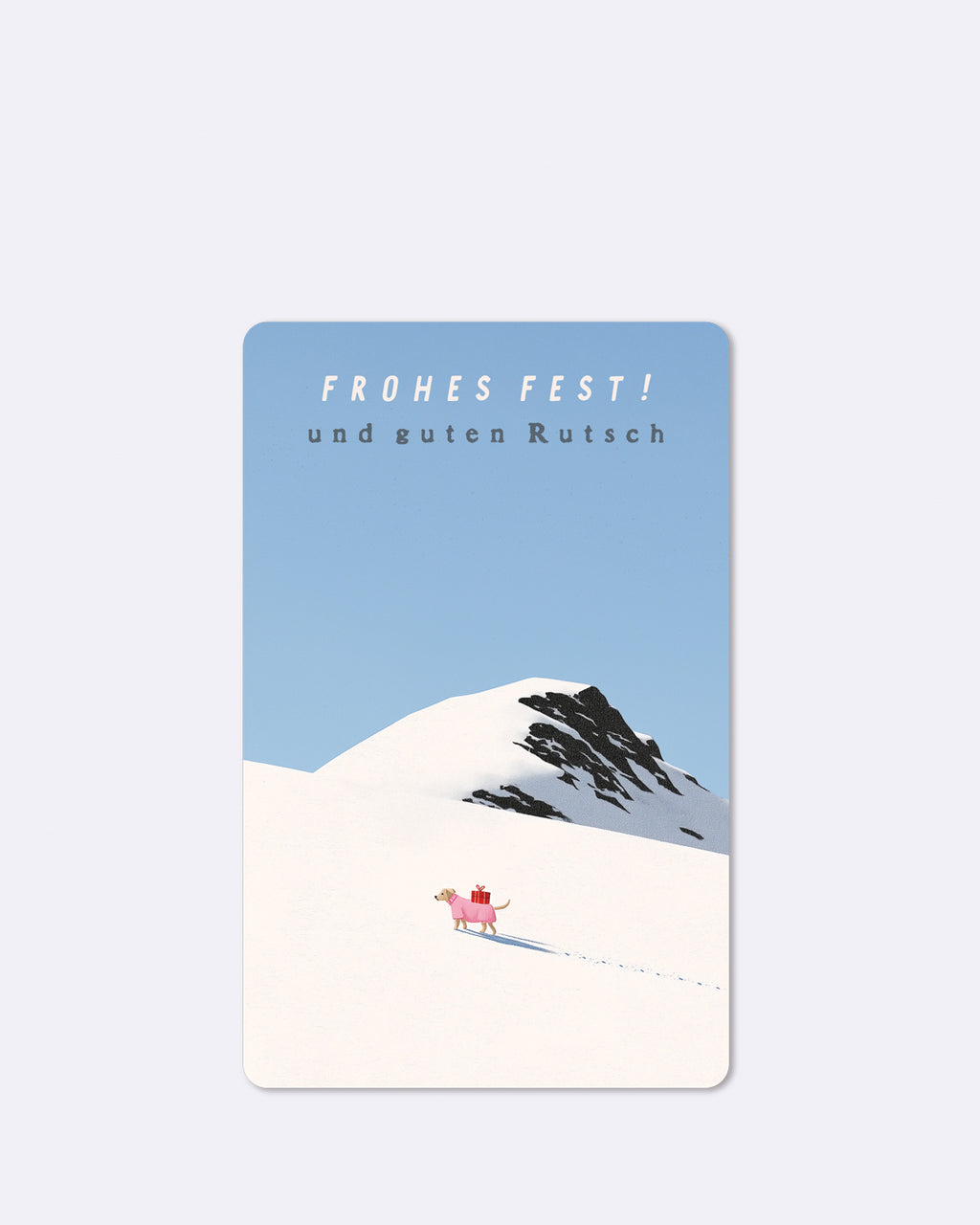 Mini Postkarten - Frohes Fest!