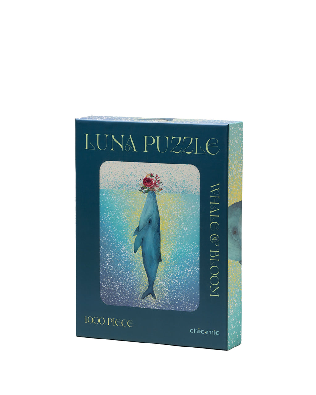 Luna Puzzle - whale & bloom